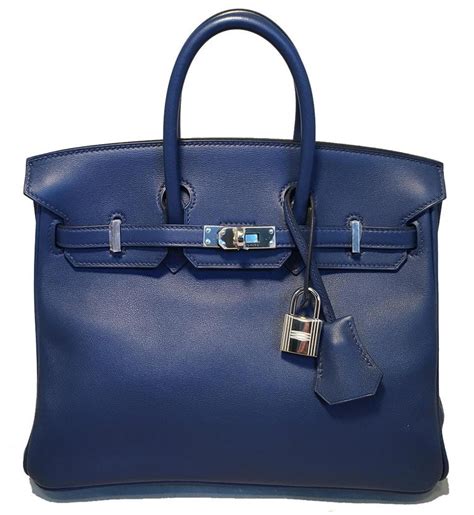 hermes blue ice bag|Hermes bag navy blue.